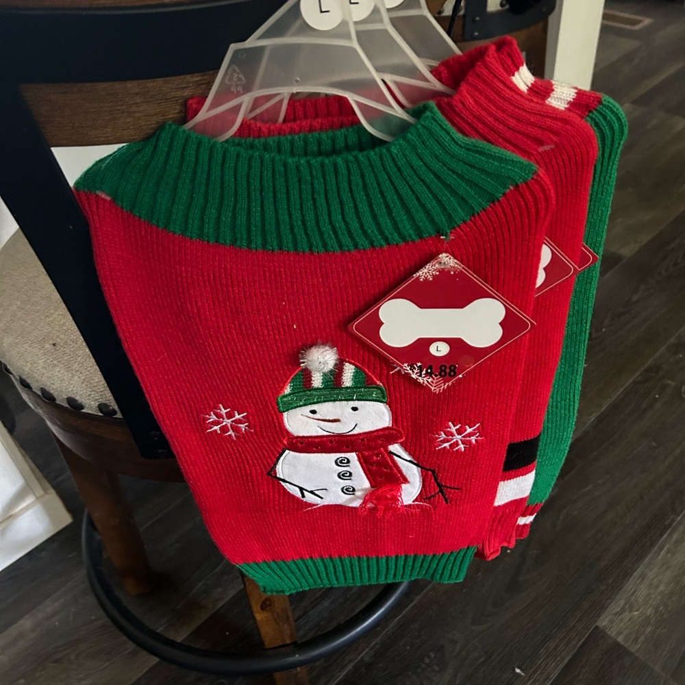 Festive Dog Sweaters